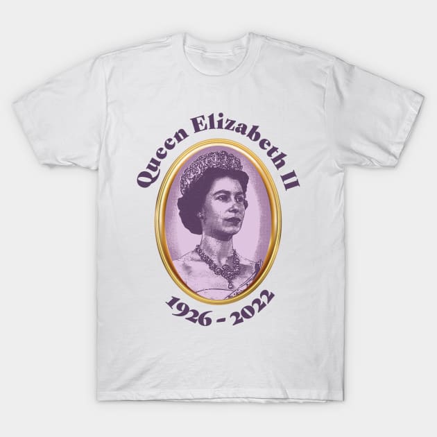 RIP Queen Elizabeth II T-Shirt by FlashmanBiscuit